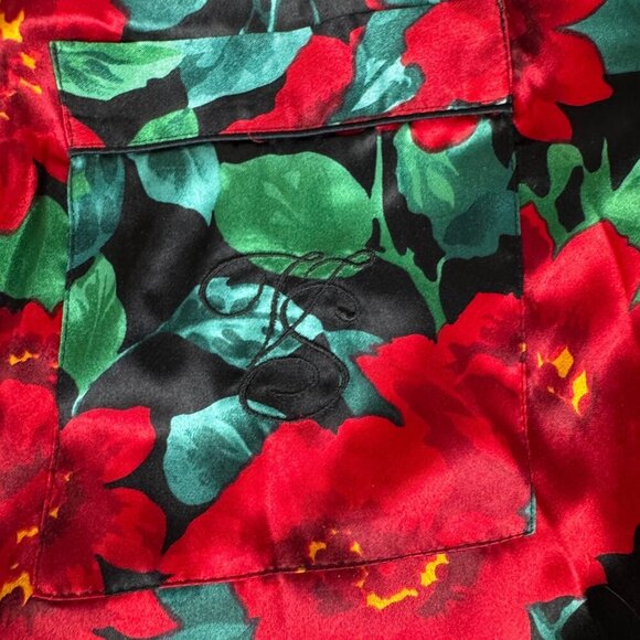 Vtg Gold Label Victoria's Secret Silk Nightgown Womens M Coquette Girl Feminine - Picture 6 of 9